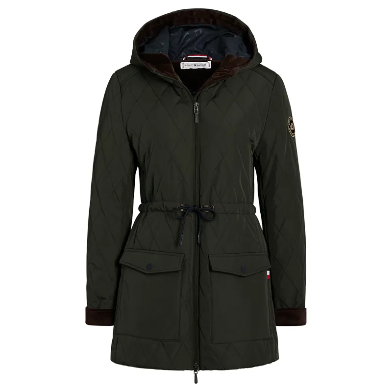 Tommy Hilfiger Forest Womens Quilted Jacket - Pine-5