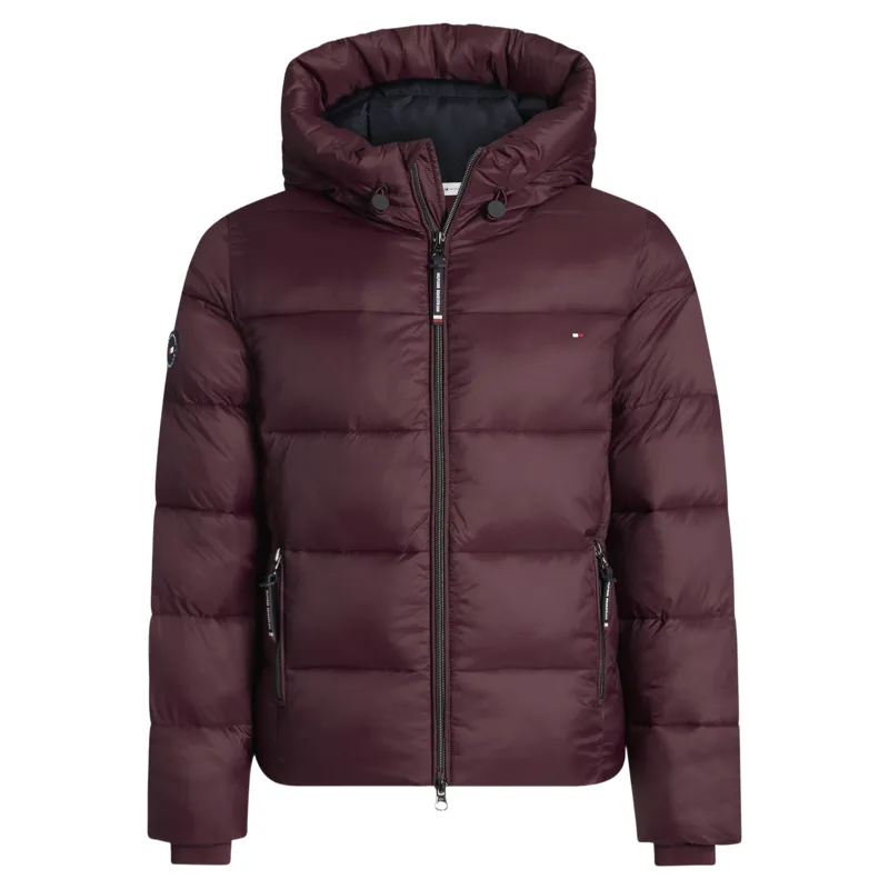 Tommy Hilfiger Glendale Junior Puffer Jacket - Deep Burgundy Pre-Order-2