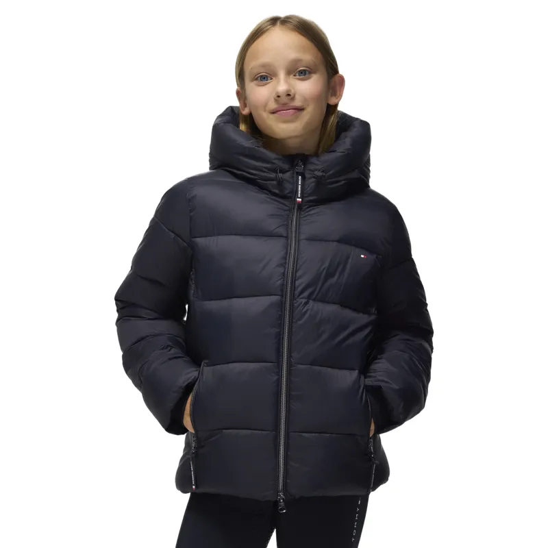 Tommy Hilfiger Glendale Junior Puffer Jacket - Desert Sky Pre-Order
