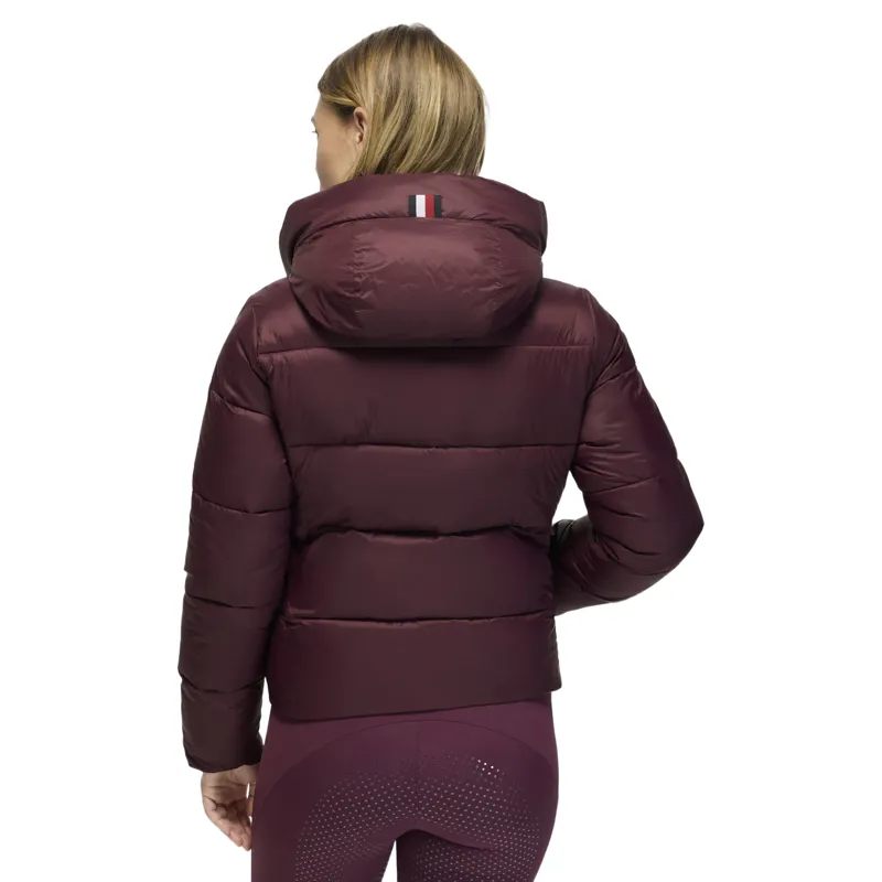 Tommy Hilfiger Glendale Womens Puffer Jacket - Deep Burgundy-4