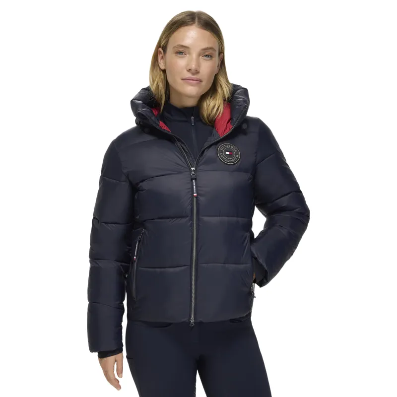 Tommy Hilfiger Glendale Womens Puffer Jacket - Desert Sky