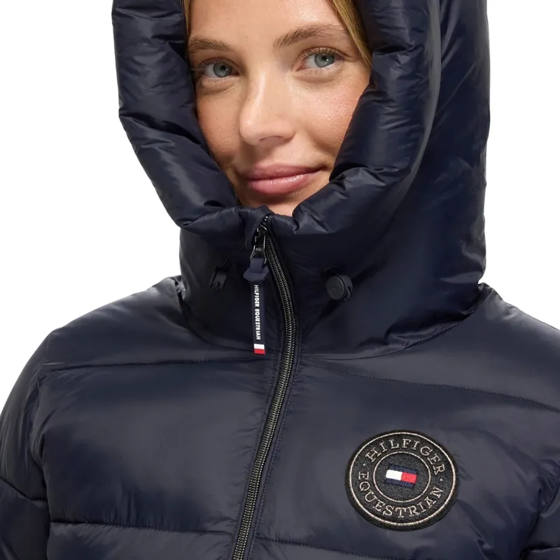 Tommy Hilfiger Glendale Womens Puffer Jacket - Desert Sky-7