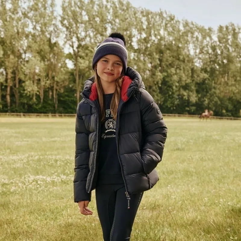 Tommy Hilfiger Glendale Junior Puffer Jacket - Desert Sky Pre-Order-1