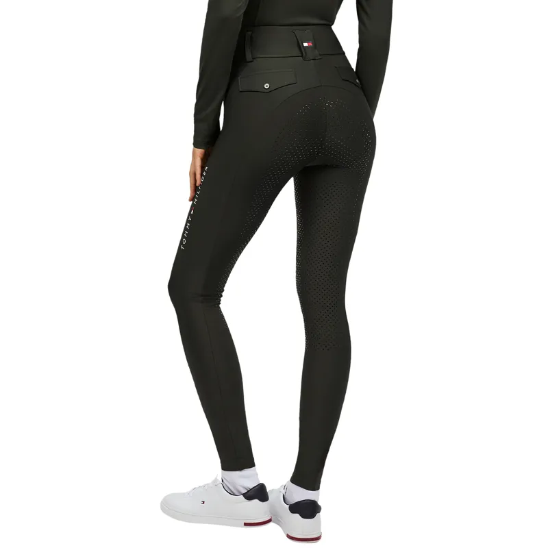 Tommy Hilfiger Highland Womens Full Grip Breeches - Pine-1
