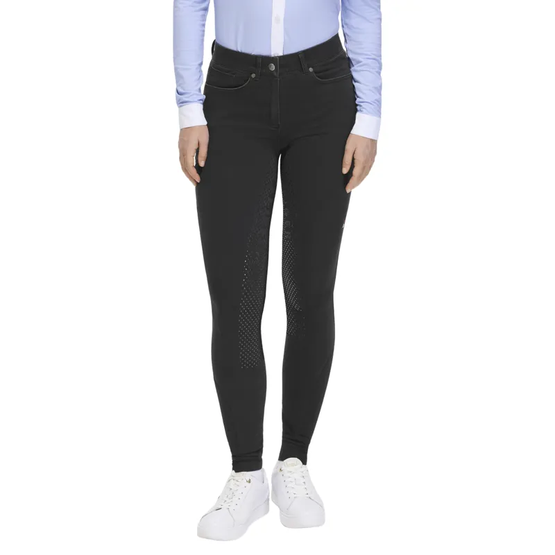 Tommy Hilfiger Hope Womens Full Grip Denim Breeches - Black Pre-Order