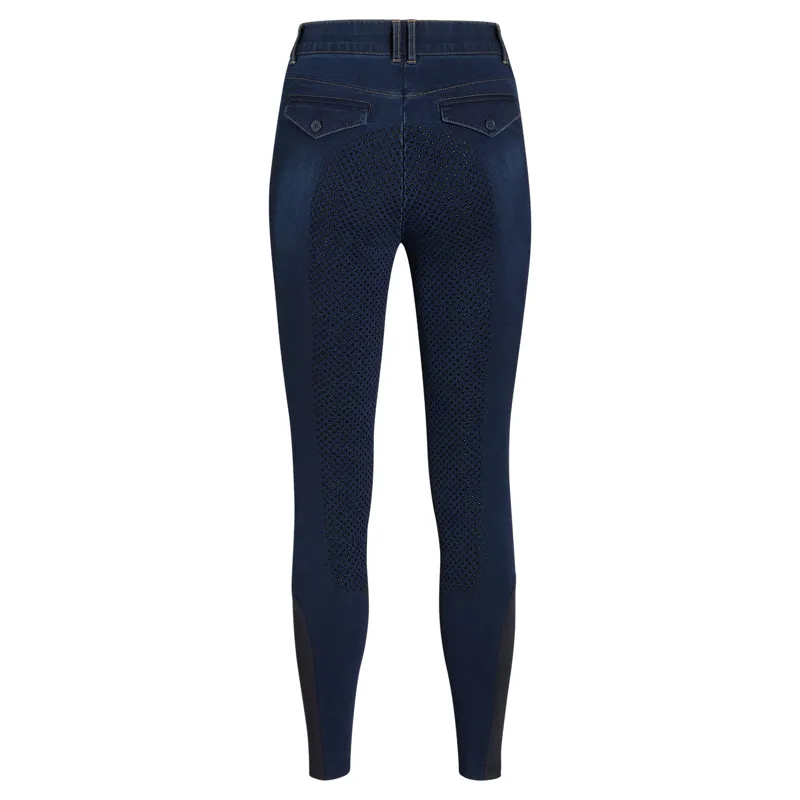 Tommy Hilfiger Hope Womens Denim Full Grip Breeches - Rinse-5