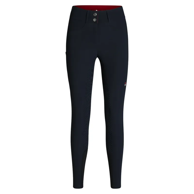Tommy Hilfiger Lea Womens Full Grip Breeches - Dusky Blue Pre-Order-1