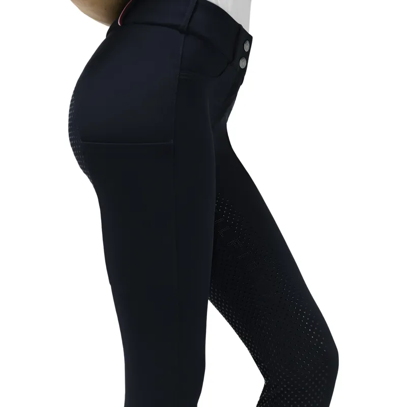 Tommy Hilfiger Lea Womens Full Grip Breeches - Dusky Blue Pre-Order-6