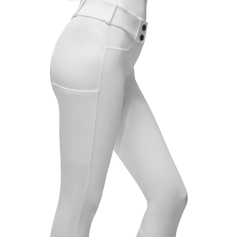 Tommy Hilfiger Lea Womens Full Grip Breeches - Optic White Pre-Order-6