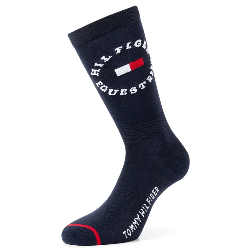 Tommy Hilfiger Leon Half Riding Socks - Desert Sky-2