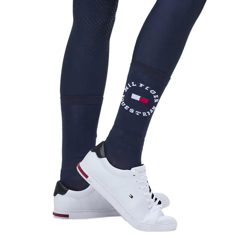 Tommy Hilfiger Leon Half Riding Socks - Desert Sky-1