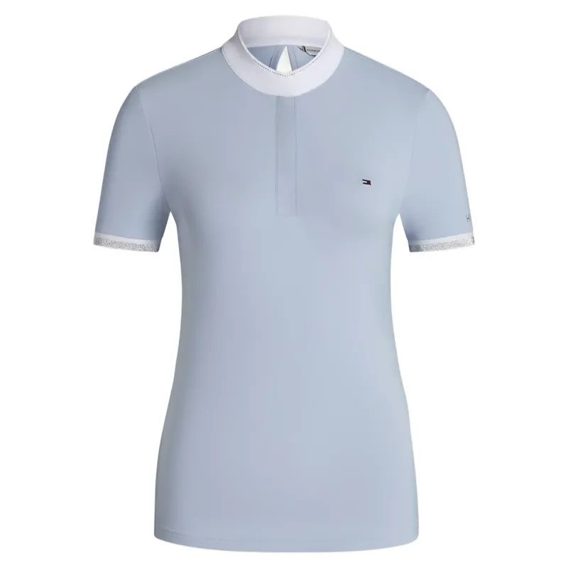 Tommy Hilfiger Linsay Womens Short Sleeve Show Shirt - Sweet Blue Pre-Order-2