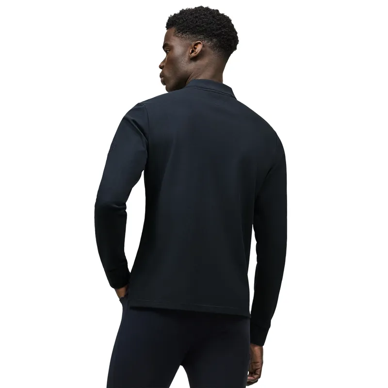 Tommy Hilfiger Erwin Mens Long Sleeve Polo Shirt - Desert Sky-2