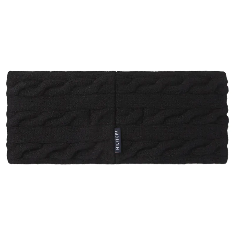 Tommy Hilfiger Maggie Womens Rhinestone Headband - Black-3