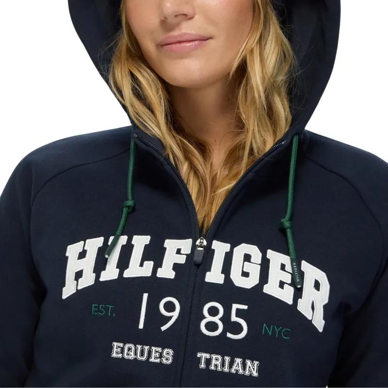 Tommy Hilfiger Mills Womens Zip-Up Hoodie - Desert Sky Pre-Order-3