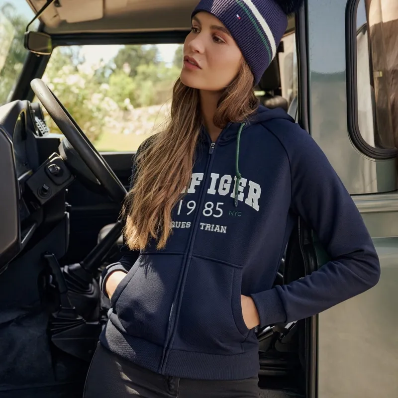 Tommy Hilfiger Mills Womens Zip-Up Hoodie - Desert Sky Pre-Order-1