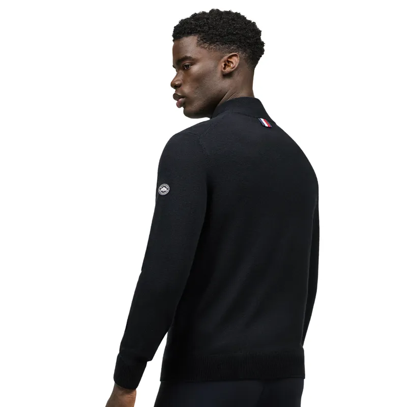 Tommy Hilfiger Oakfield Mens 1/4 Zip Sweater - Desert Sky-2