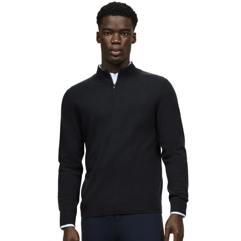 Tommy Hilfiger Oakfield Mens 1/4 Zip Sweater - Desert Sky