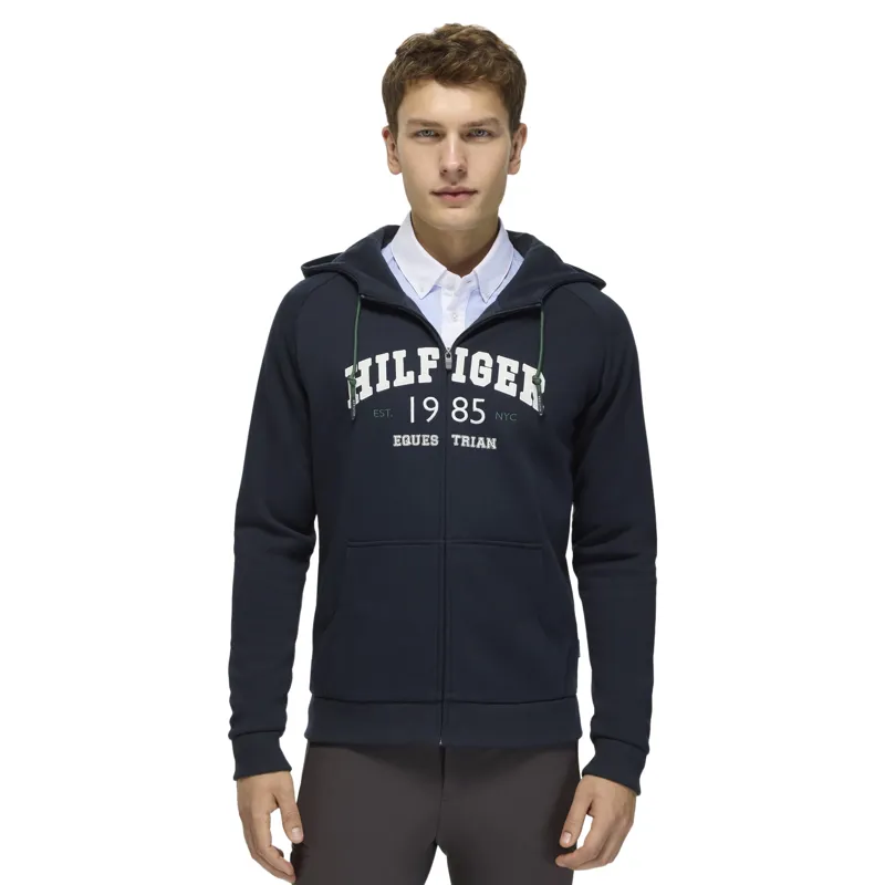Tommy Hilfiger Parker Mens Zip-Up Hoodie - Desert Sky Pre-Order