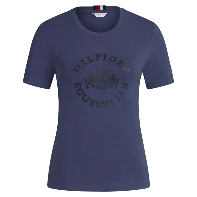 Tommy Hilfiger Pasadena Womens T-Shirt - Faded Indigo Pre-Order-2