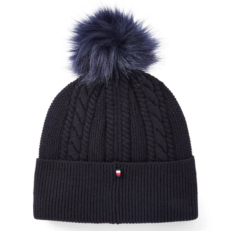 Tommy Hilfiger Perry Pompom Beanie - Desert Sky-2