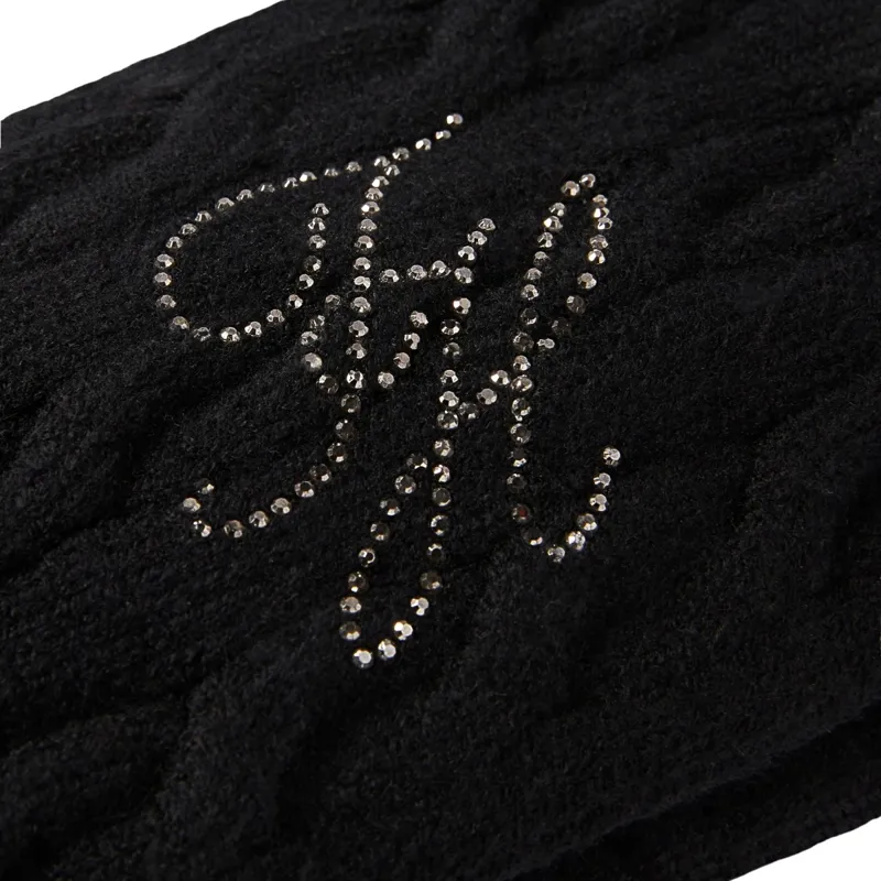 Tommy Hilfiger Maggie Womens Rhinestone Headband - Black-4