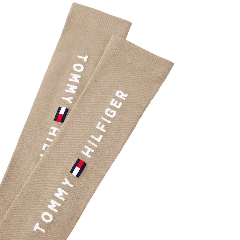 Tommy Hilfiger Riga Unisex Riding Socks - Beige Pre-Order-1