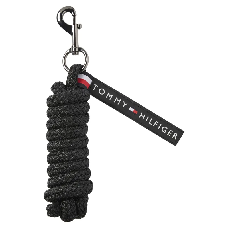 Tommy Hilfiger Yale Shine Headcollar and Leadrope Set - Black Pre-Order-3