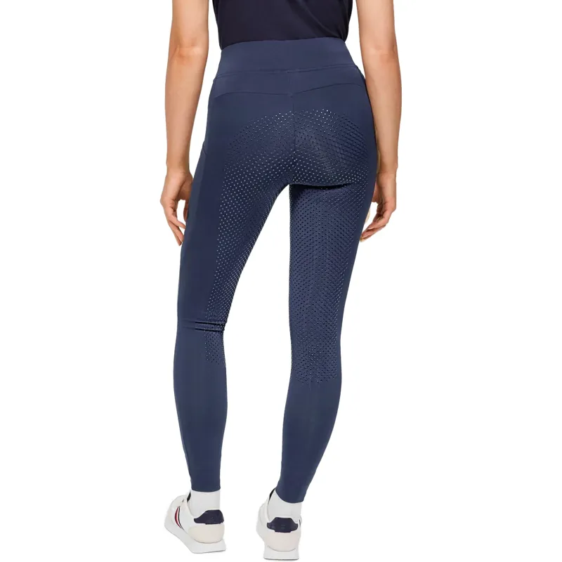 Tommy Hilfiger Amber Full Grip Womens Riding Tights - Faded Indigo Pre-Order-1