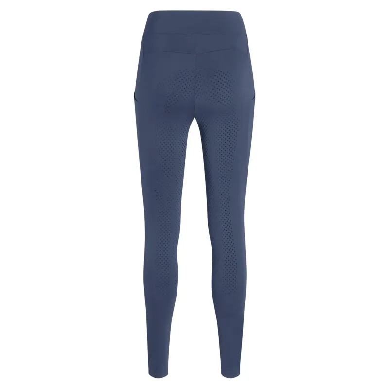 Tommy Hilfiger Amber Full Grip Womens Riding Tights - Faded Indigo Pre-Order-3