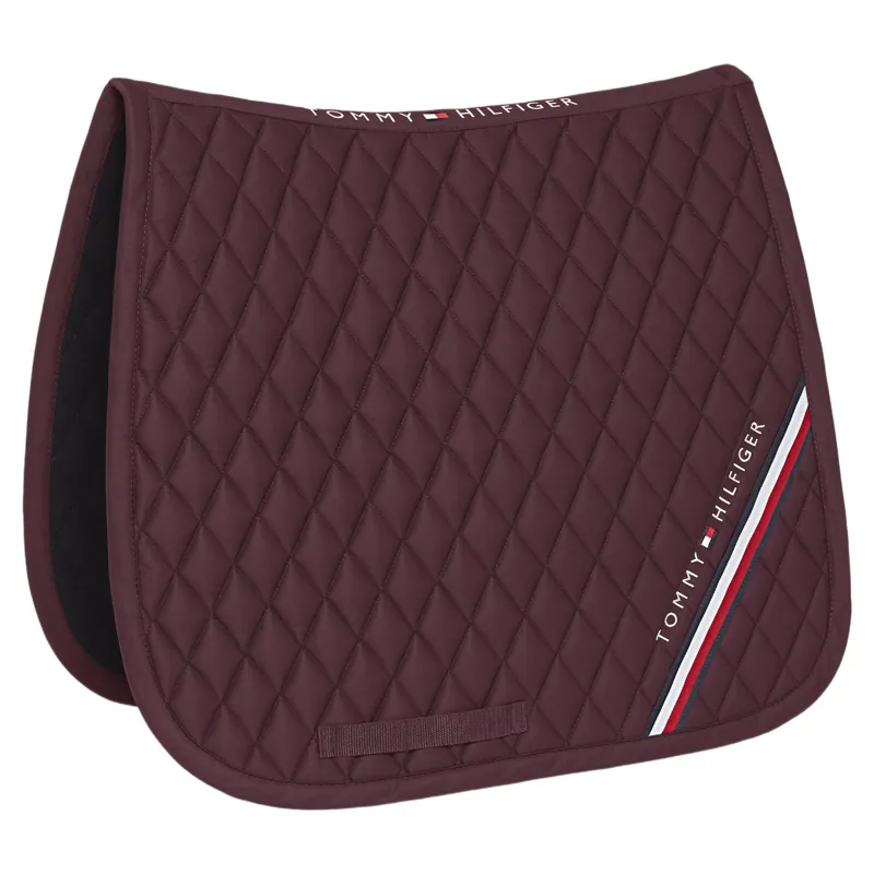 Tommy Hilfiger Stanford Dressage Saddlecloth - Deep Burgundy Pre-Order