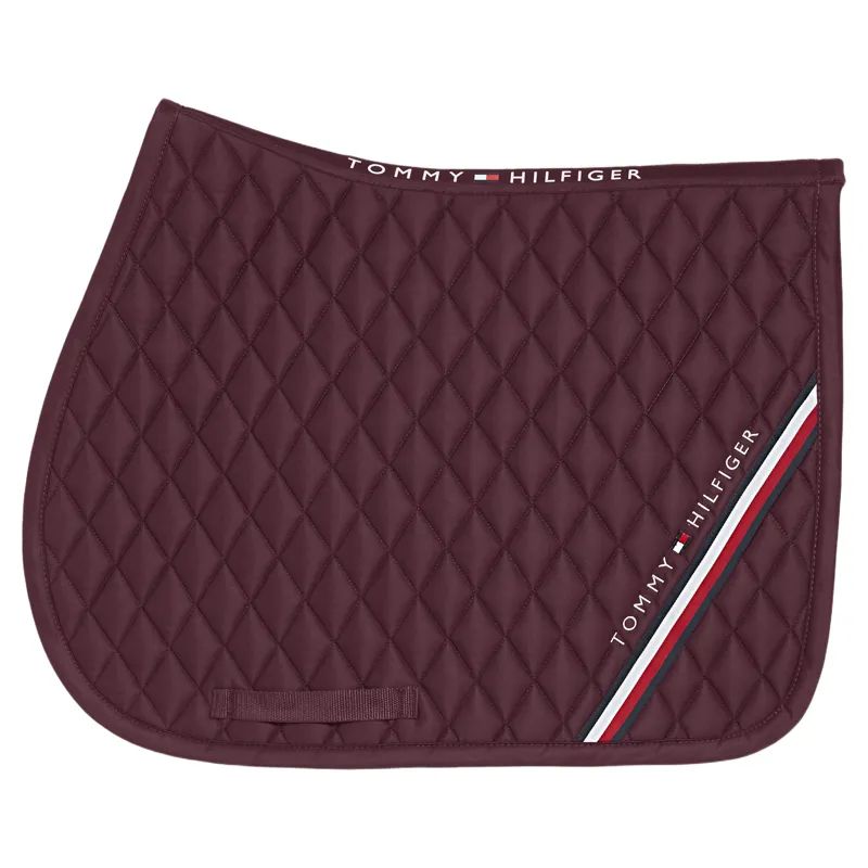 Tommy Hilfiger Stanford Jump Saddlecloth - Deep Burgundy Pre-Order-2