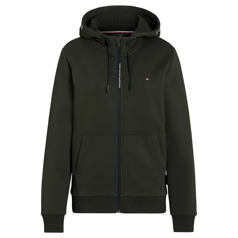 Tommy Hilfiger Union Unisex Zip-Up Hoodie - Pine-6