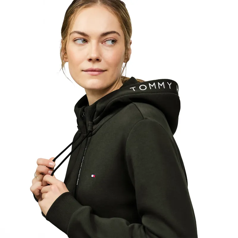 Tommy Hilfiger Union Unisex Zip-Up Hoodie - Pine-5