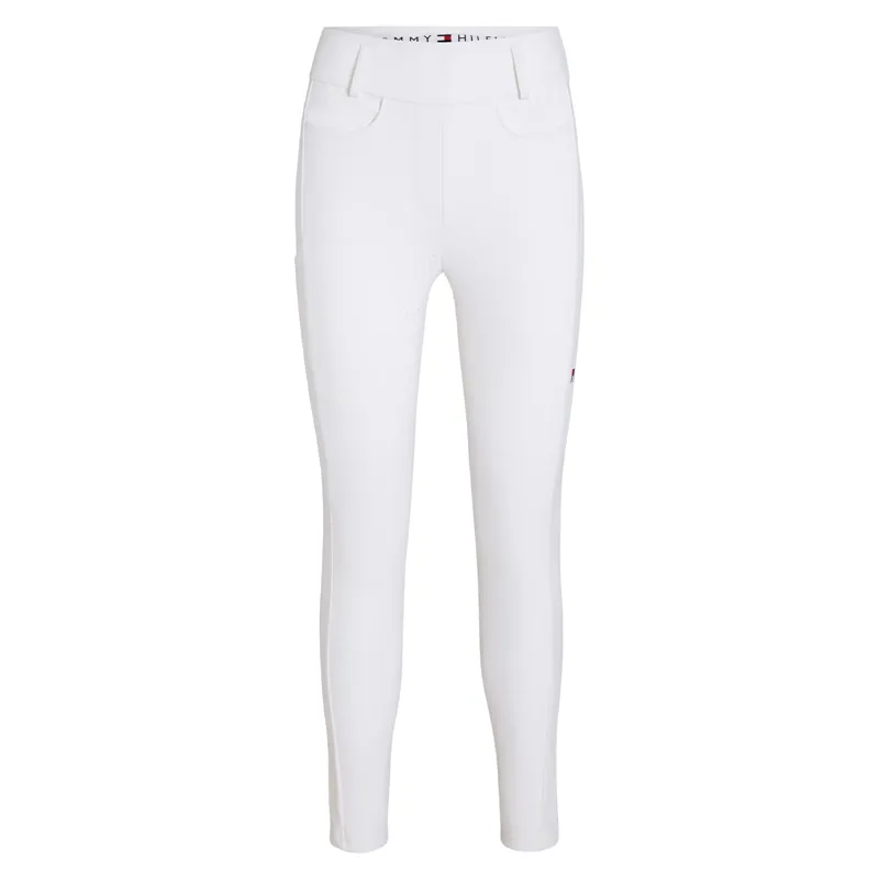 Tommy Hilfiger Vermont Womens Full Grip Breeches - Optic White-2