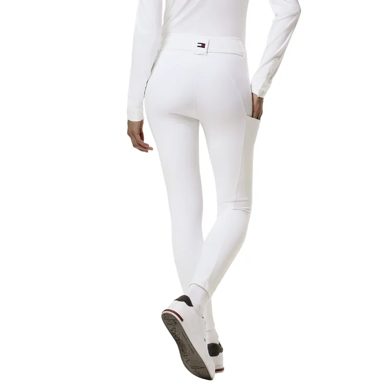 Tommy Hilfiger Vermont Womens Full Grip Breeches - Optic White-1