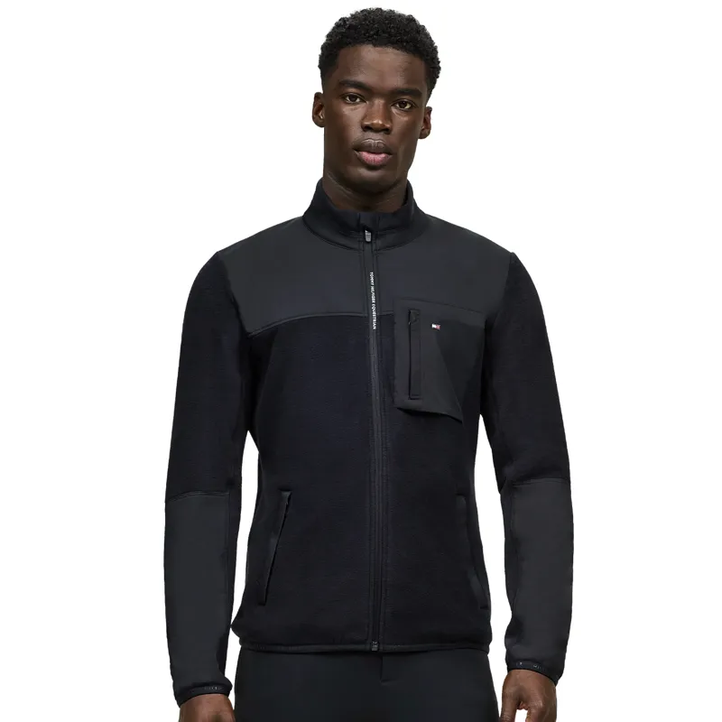 Tommy Hilfiger Woodstock Mens Fleece Jacket - Desert Sky