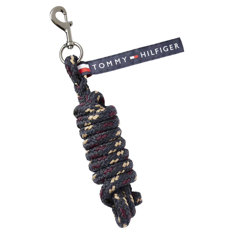 Tommy Hilfiger Yale Headcollar and Lead Rope Set - Deep Burgundy Pre-Order-4