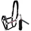 Tommy Hilfiger Yale Headcollar and Leadrope Set - Black Pre-Order