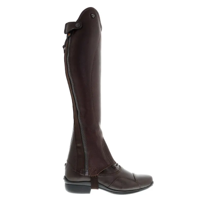 Schockemohle Tonics Sirius Half Chaps - Dark Brown-1