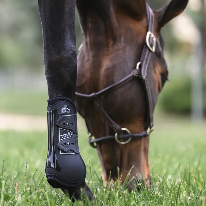 Veredus TRPro H5 Front Tendon Boots - Black-3