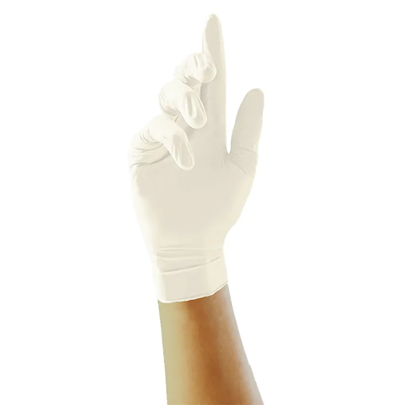 Unicare Clear Powder-Free Disposable Latex Gloves - Pack of 100