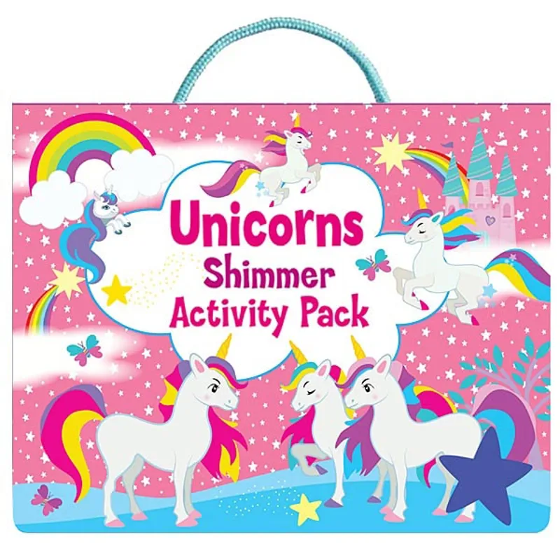 Alligator Books Unicorns Shimmer Activity Pack