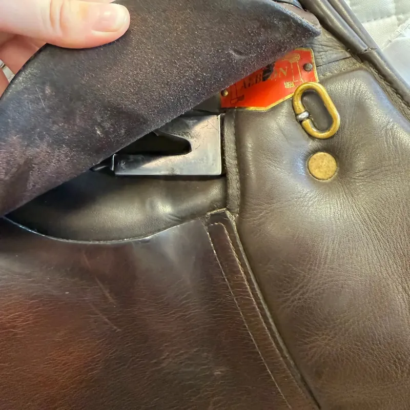 Albion K2 General Purpose Saddle - Brown 18in MW -7