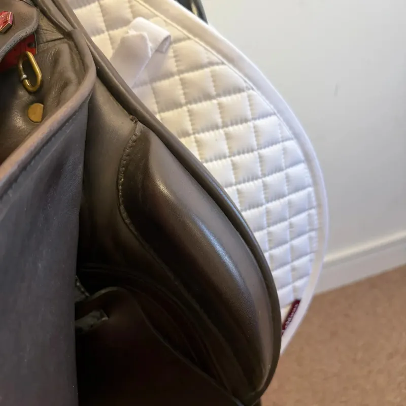 Albion K2 General Purpose Saddle - Brown 18in MW -4