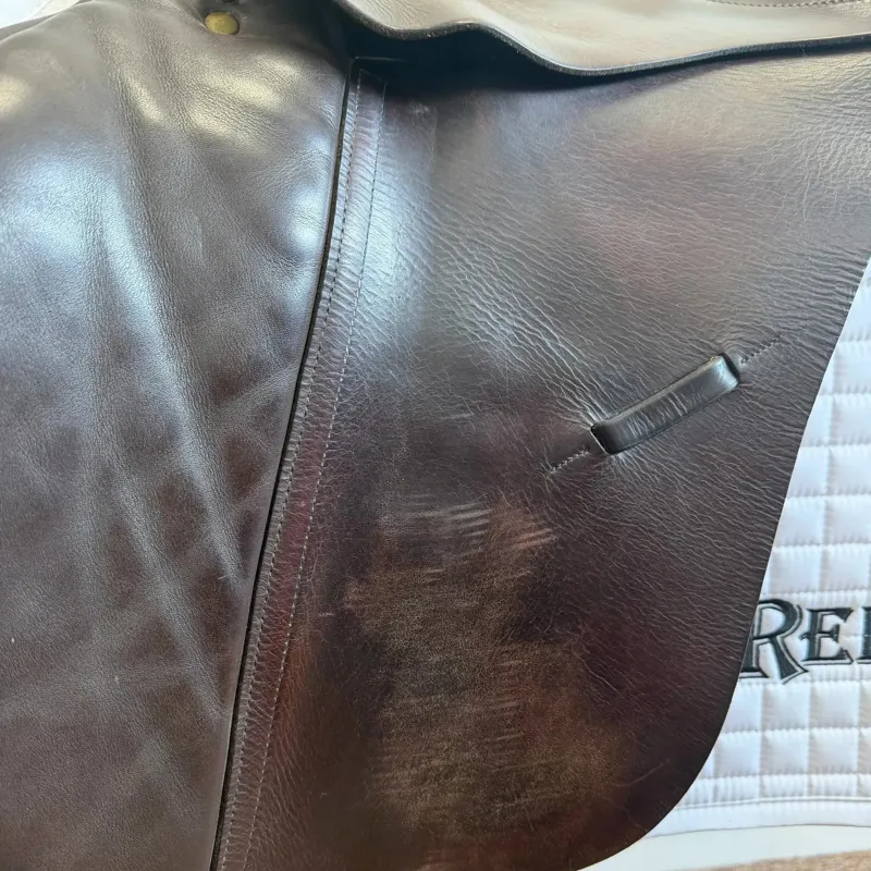 Albion K2 General Purpose Saddle - Brown 18in MW -9