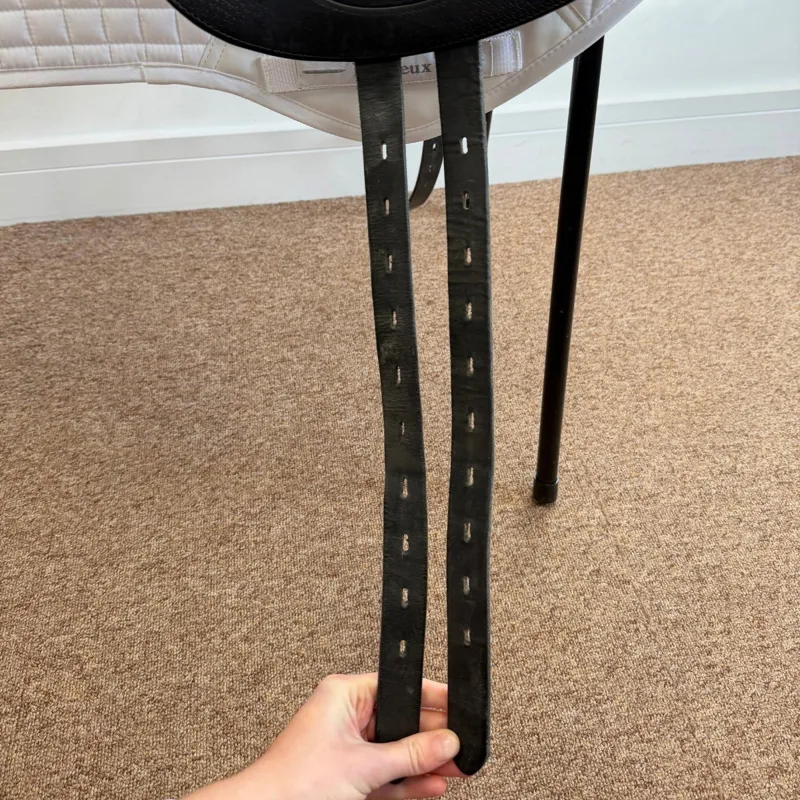 Amerigo Vega Jump Saddle - Black 17in +1-13