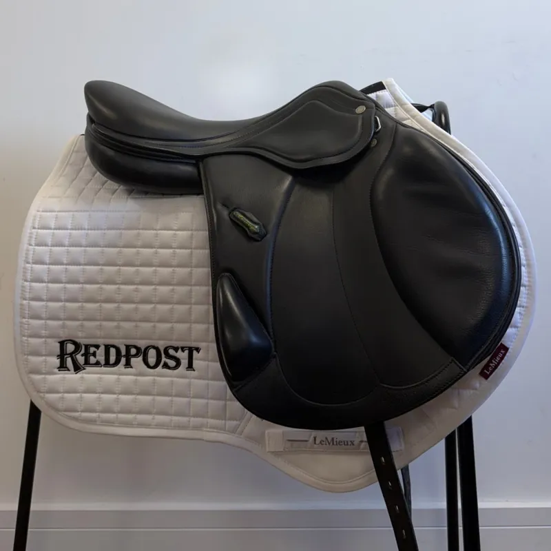 Amerigo Vega Jump Saddle - Black 17in +1-1