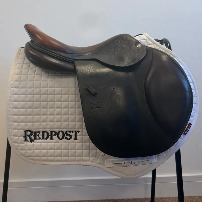 CWD SE02 Classic Jump Saddle - Brown 17.5 in-1
