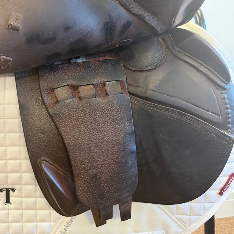 CWD SE02 Classic Jump Saddle - Brown 17.5 in-8